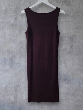 Phase Eight Kitted Pencil Dress Deep Purple Size 12